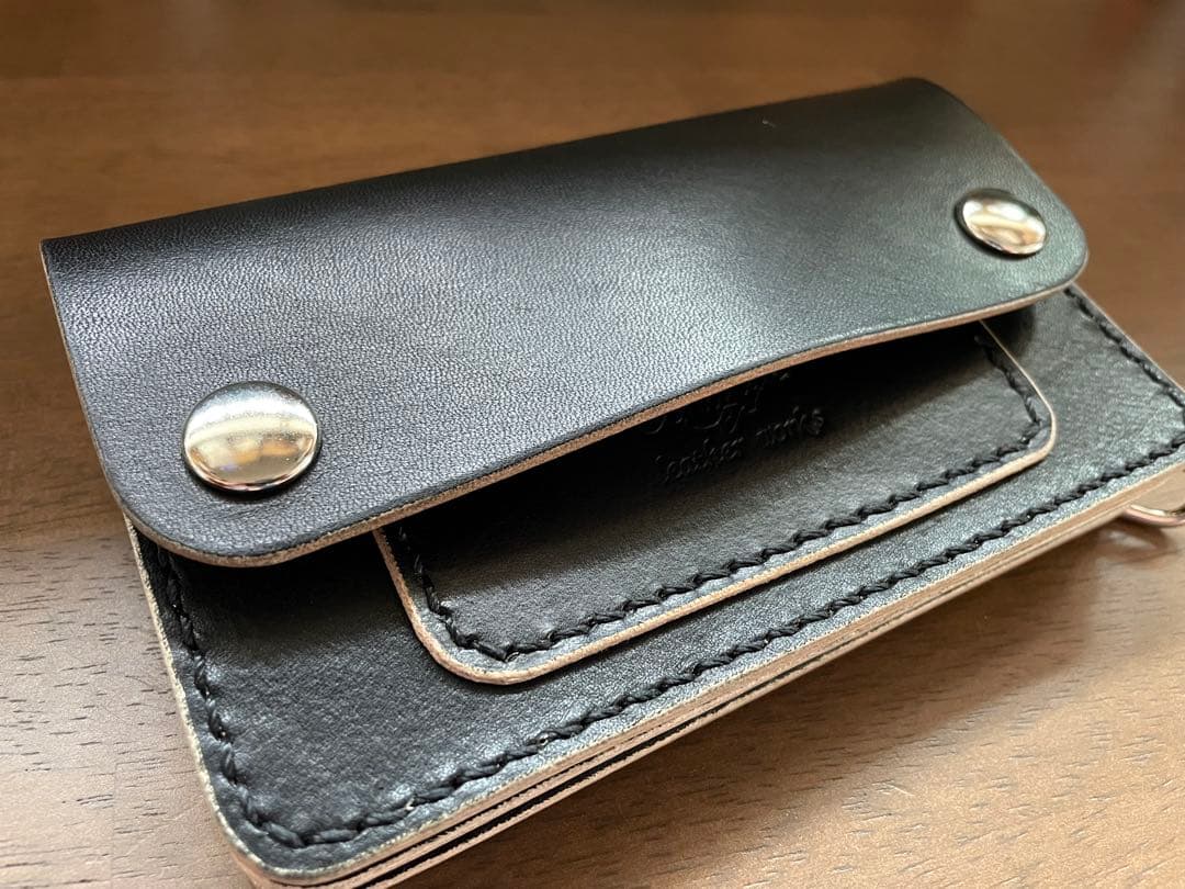 ミドルトラッカーウォレット 姫路レザー
