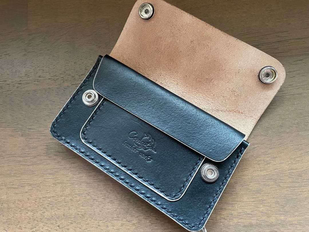 ミドルトラッカーウォレット 姫路レザー