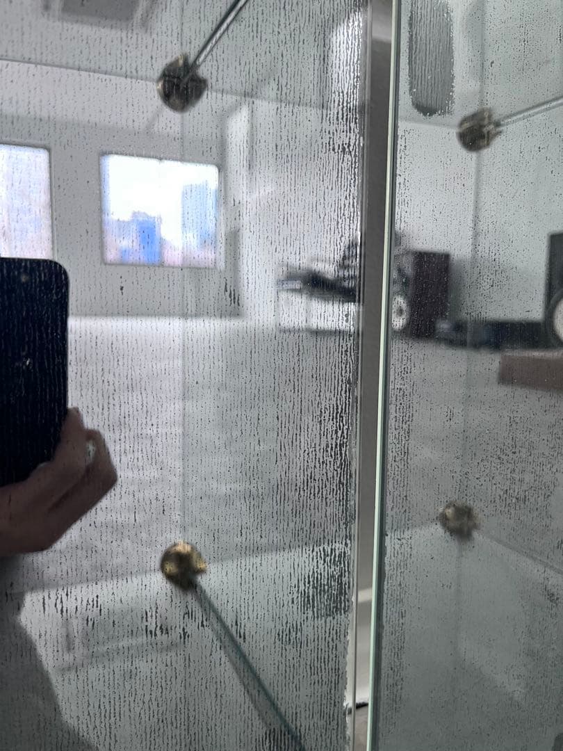 ガラスモジュールラック　ヴィンテージ