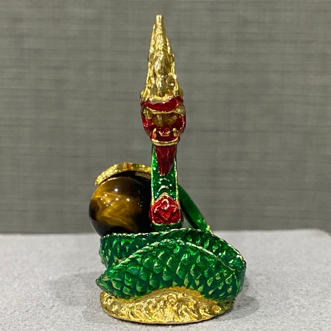 新品未使用【パヤナーク像】 ナーガ神(龍人　蛇神)2体セット