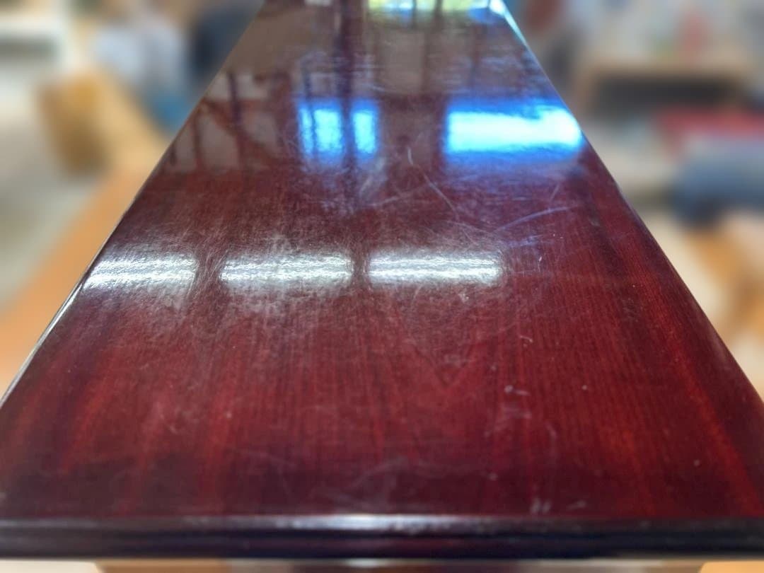 アンティーク　御影 ガラス扉付き　キャビネット・ショーケース