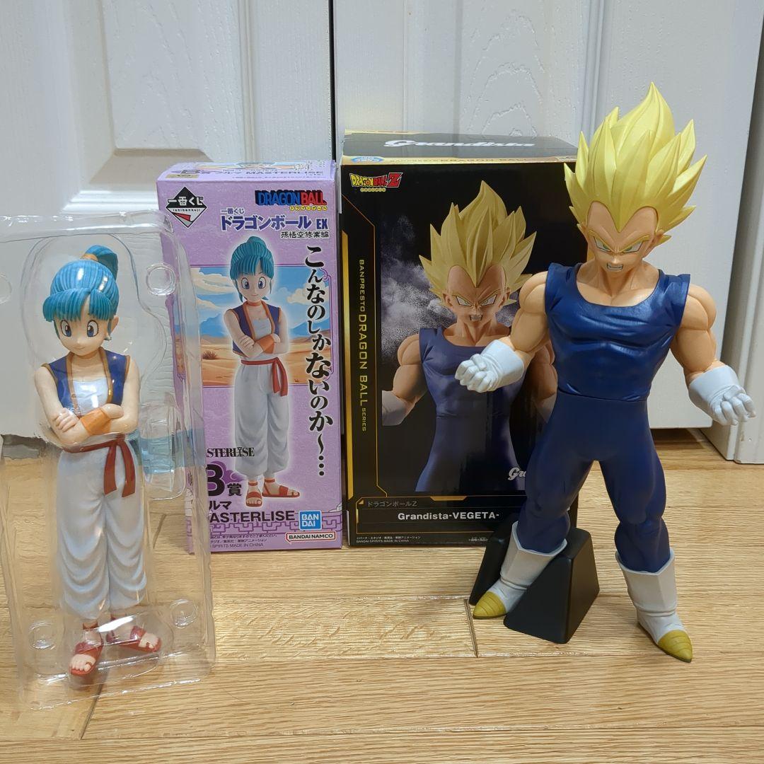 ドラゴンボールEX マスタライズ ブルマ 一番くじ B賞 ベジータ 夫婦