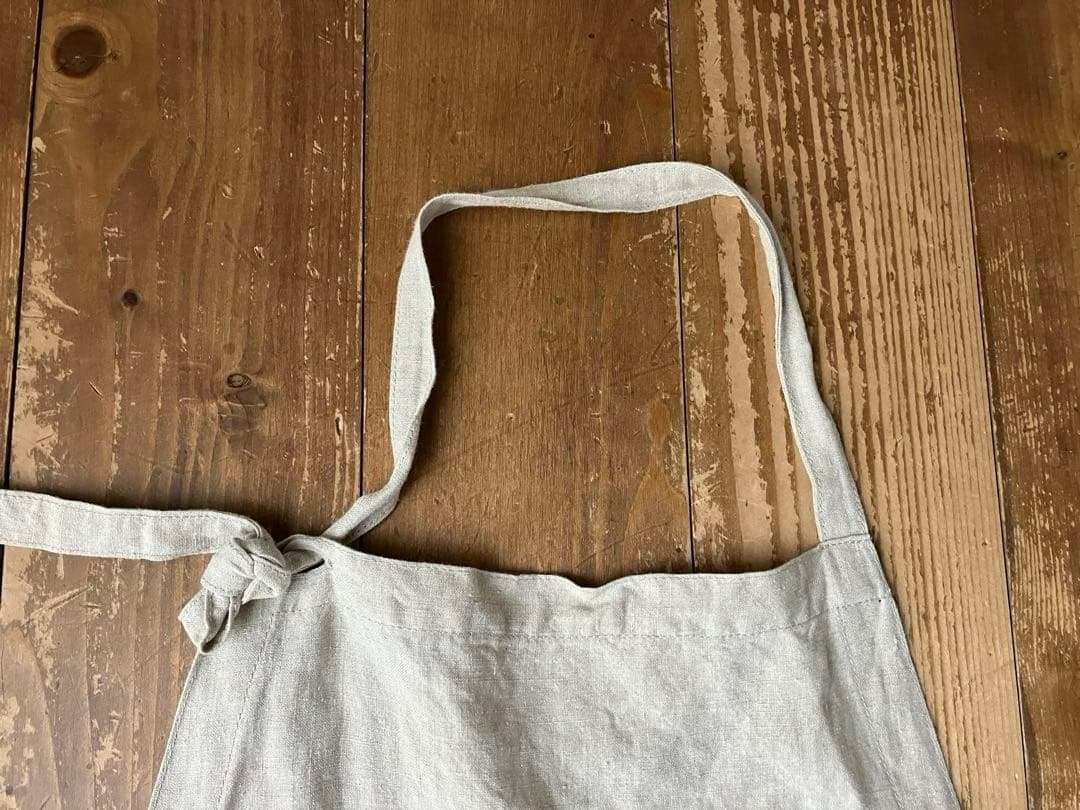 ARTS&SCIENCE アーツ&サイエンス エプロン ベージュ 生成り 9