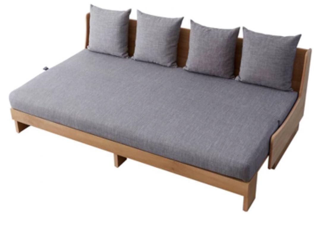 3人掛けソファ・ベッドスタイル　ごろ寝ソファ　モーブル　【送料込み】