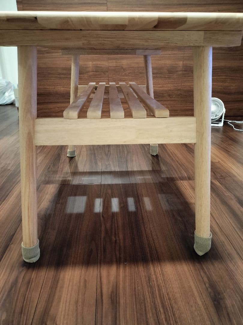 【直接取引】ダイニングテーブル　ナチュラルウッド