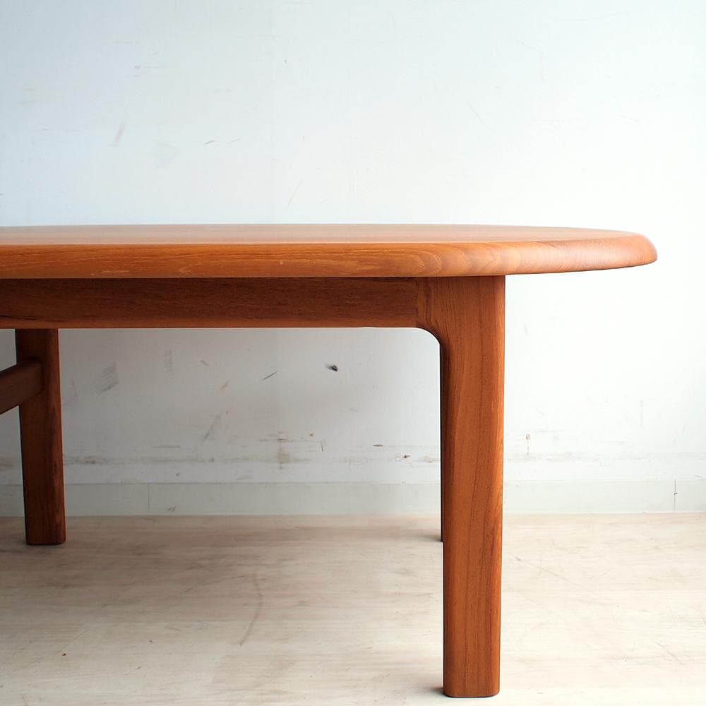 デンマーク製 チーク無垢材 コーヒーテーブル 北欧ビンテージ ZR24118