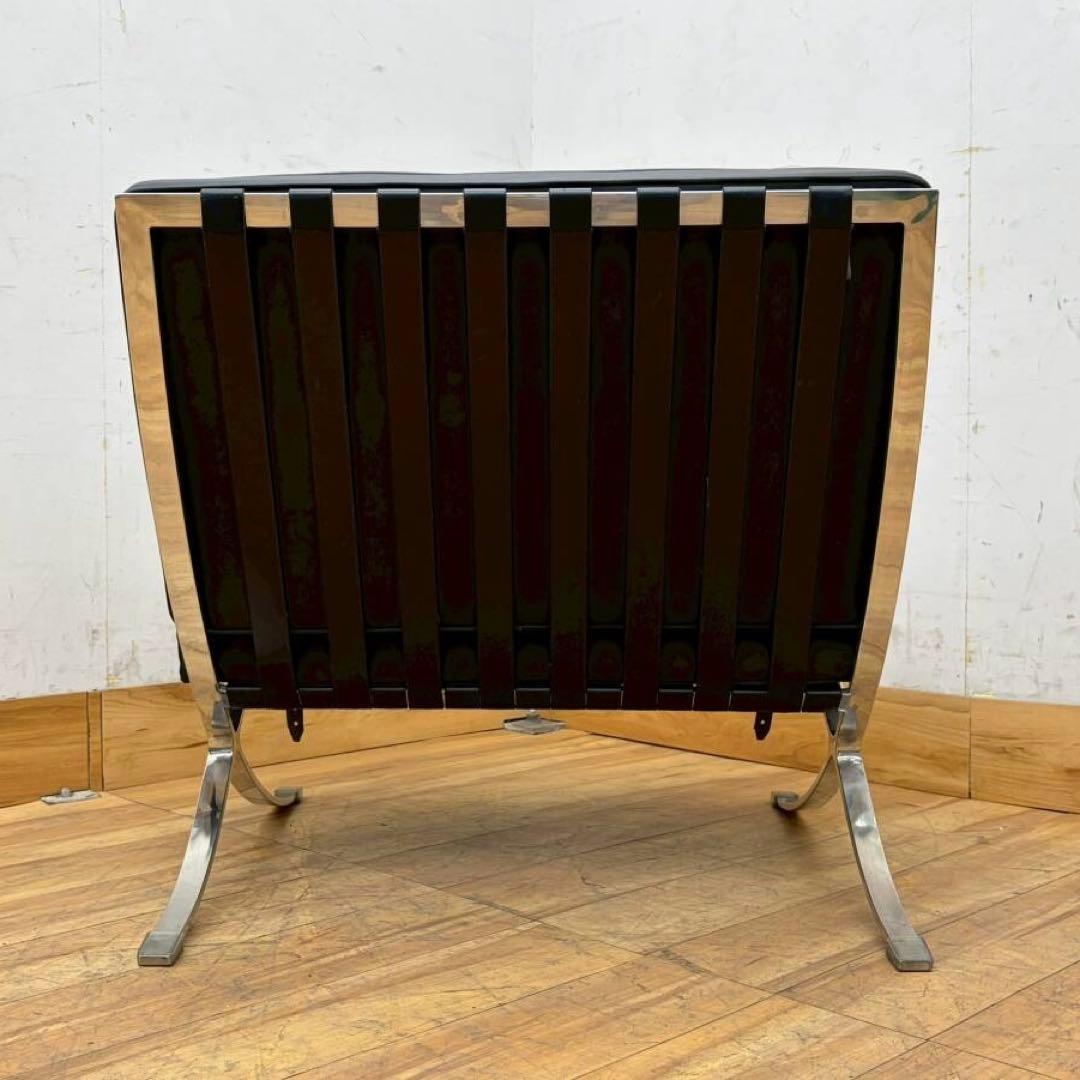 美品Barcelona Chairバルセロナチェアリプロダクト品　1人掛けソファ