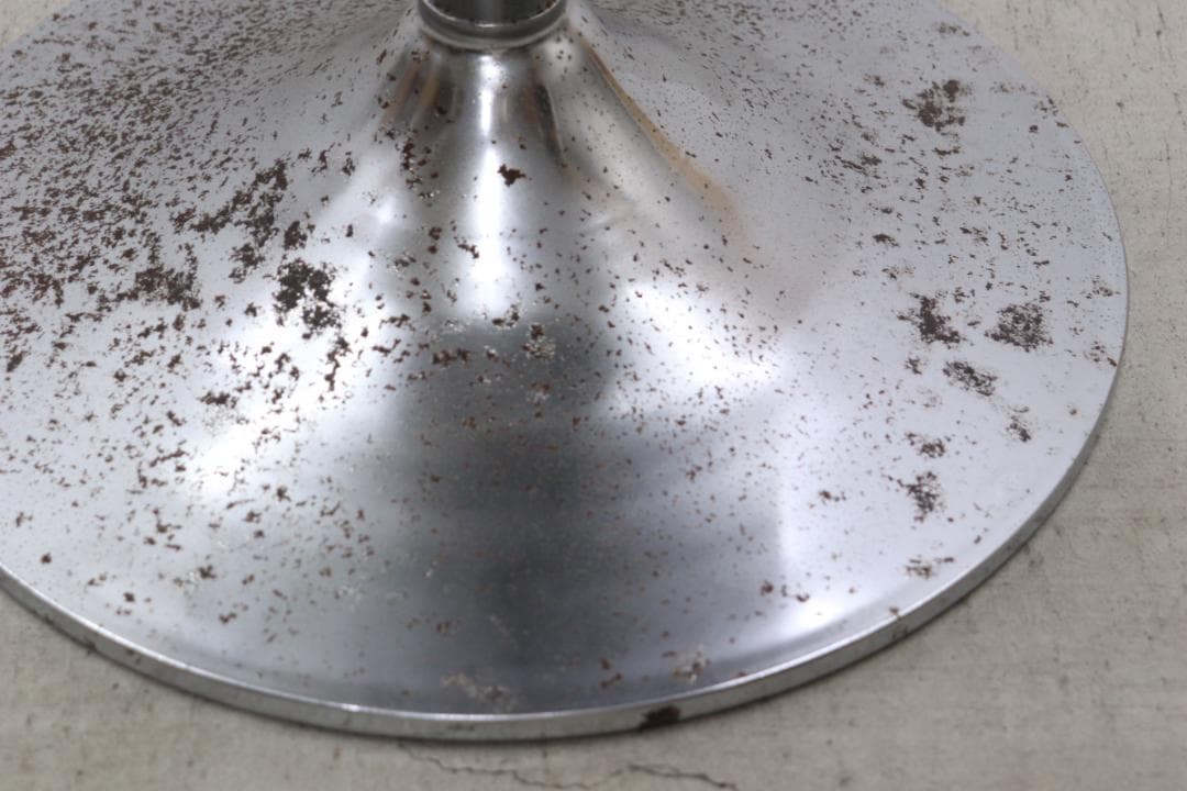 レトロ ヴィンテージ スツール ラウンド 円形 ミッドセンチュリー 合皮 2