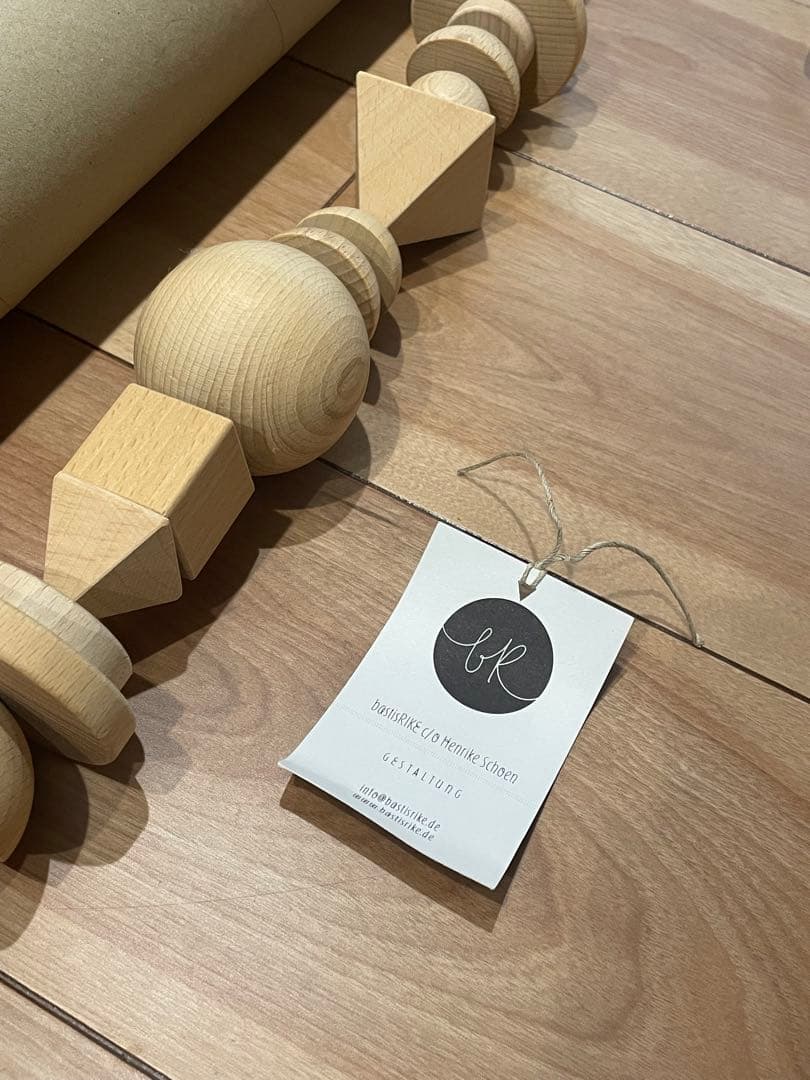 bastisRIKE 木製オブジェクト クリスマスオーナメント ひよりごと