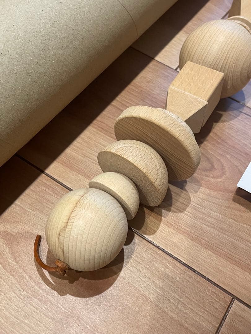 bastisRIKE 木製オブジェクト クリスマスオーナメント ひよりごと