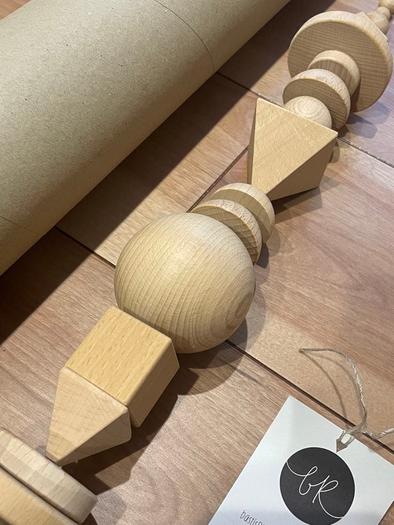 bastisRIKE 木製オブジェクト クリスマスオーナメント ひよりごと