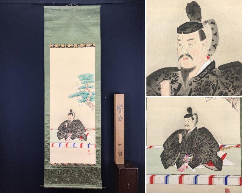 日本画「埴輪」岩絵具谷本昌彦