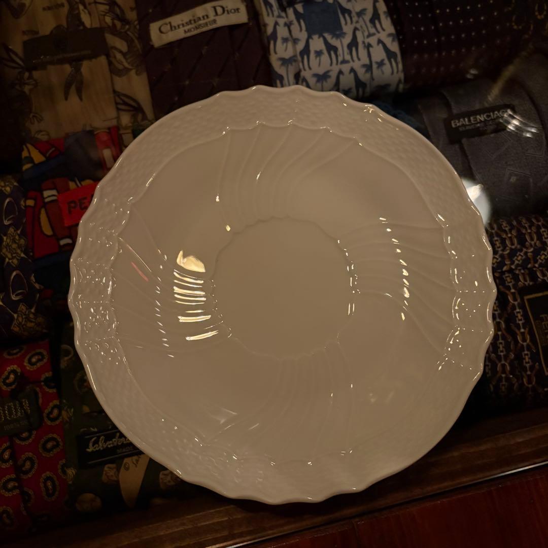 リチャードジノリ ベッキオホワイト スープカップ&ソーサー 2客セット