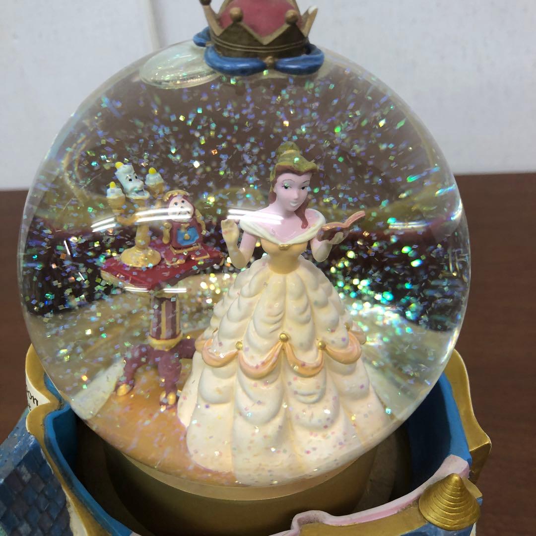 ❶要確認　美女と野獣　オルゴール　スノードーム　ディズニープリンセス