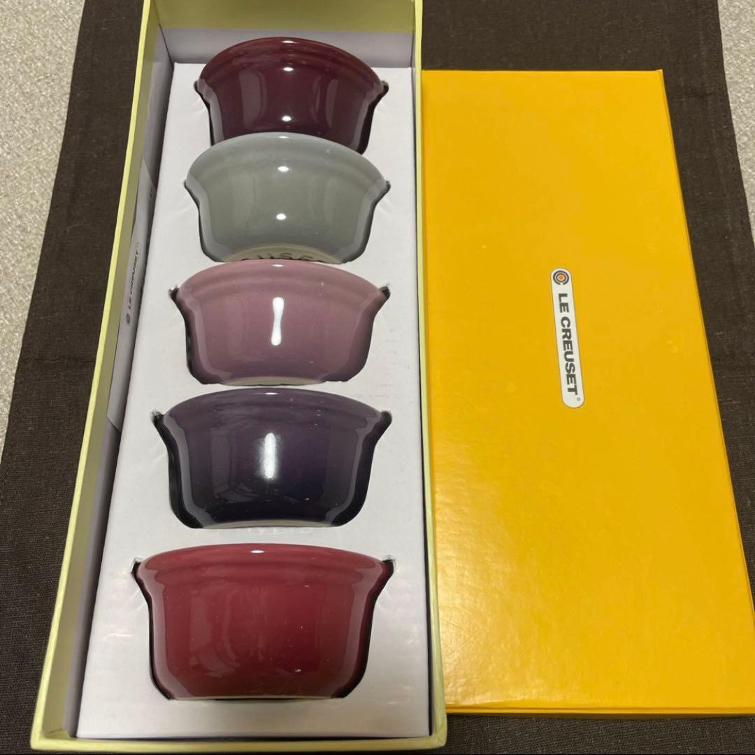 《新品》Le Creuset プチパイディッシュ 5個入り メゾンドパリ