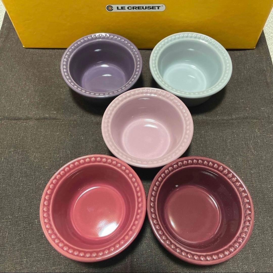 《新品》Le Creuset プチパイディッシュ 5個入り メゾンドパリ