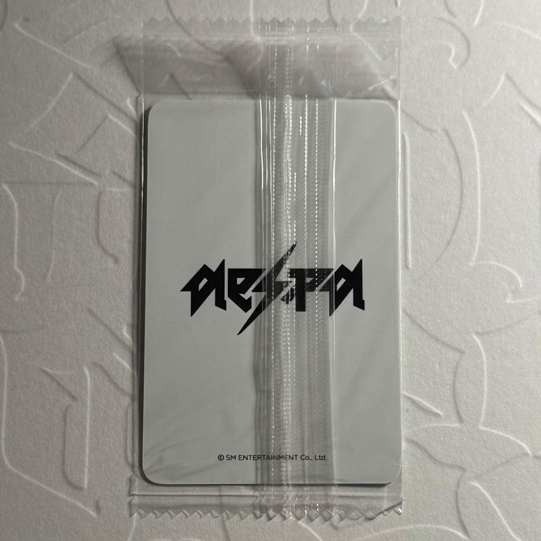 aespa rich man ニンニン ktown4u サイン会 特典 トレカ - メルカリ