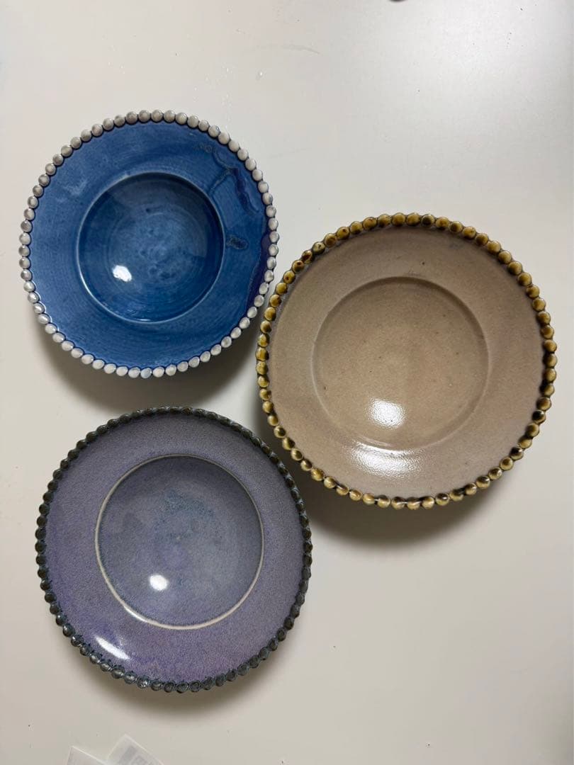 魚谷あきこ　皿　直径約15cm 3枚セット