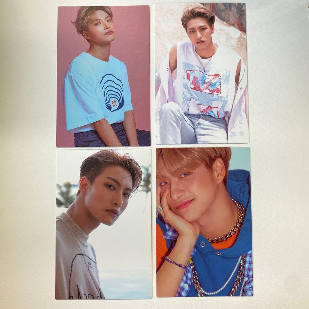 ateez ソンファ TREASURE ONE TO ALL トレカ 4枚セット - メルカリ