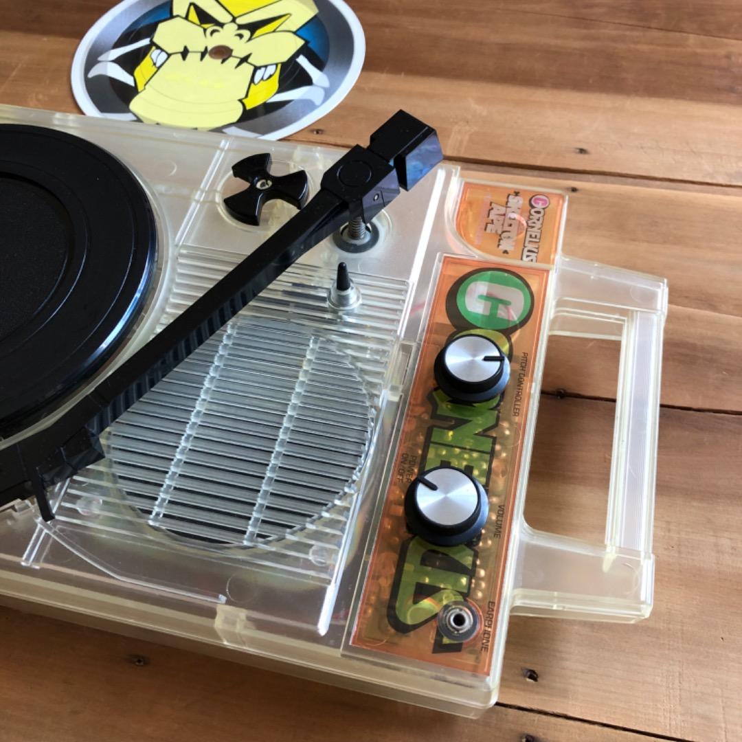 コーネリアス スケルトンエイプ ポータブル レコードプレーヤー GP-3C