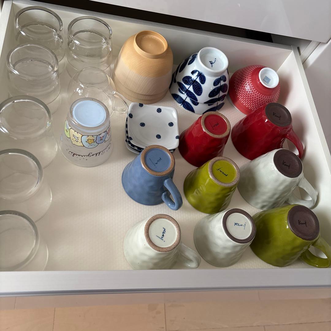 鏡面ホワイト　キッチンカウンター 25日の発送で2000円引き