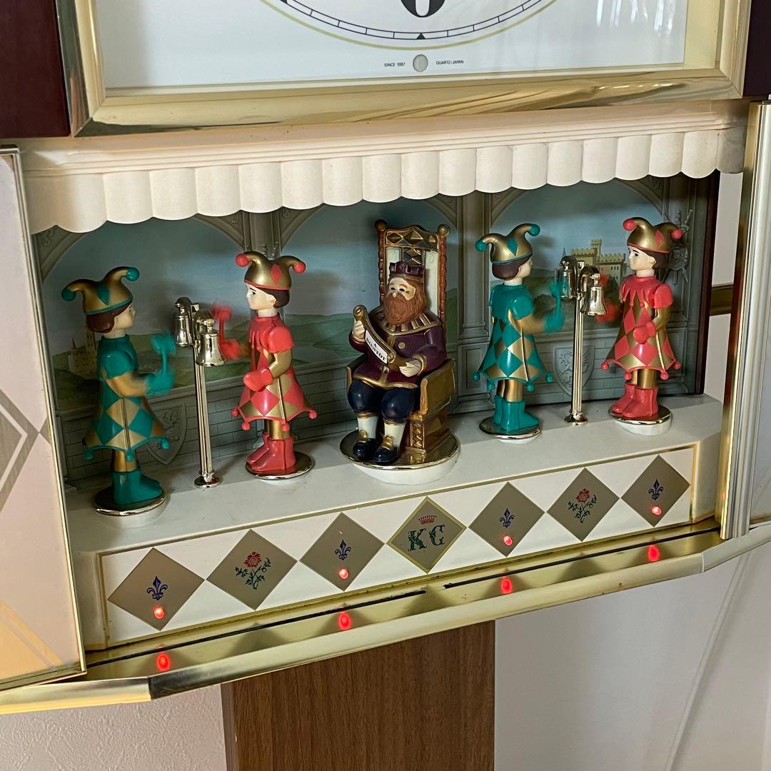 完動品 シチズン KARAKURI からくり時計 掛け時計 - メルカリ