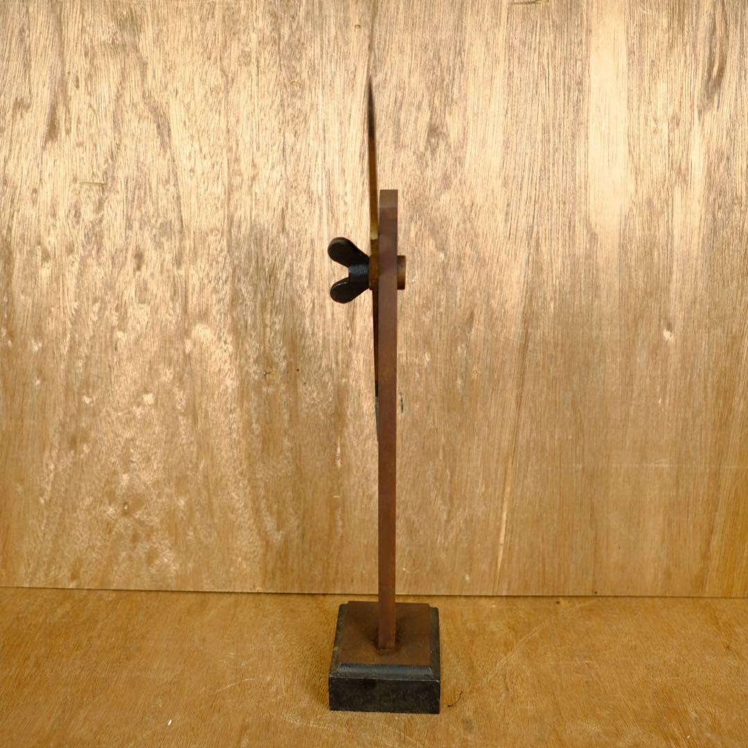 アンティーク　鉄製　トースカン　古道具　オブジェ　インテリア　彫刻　陶芸