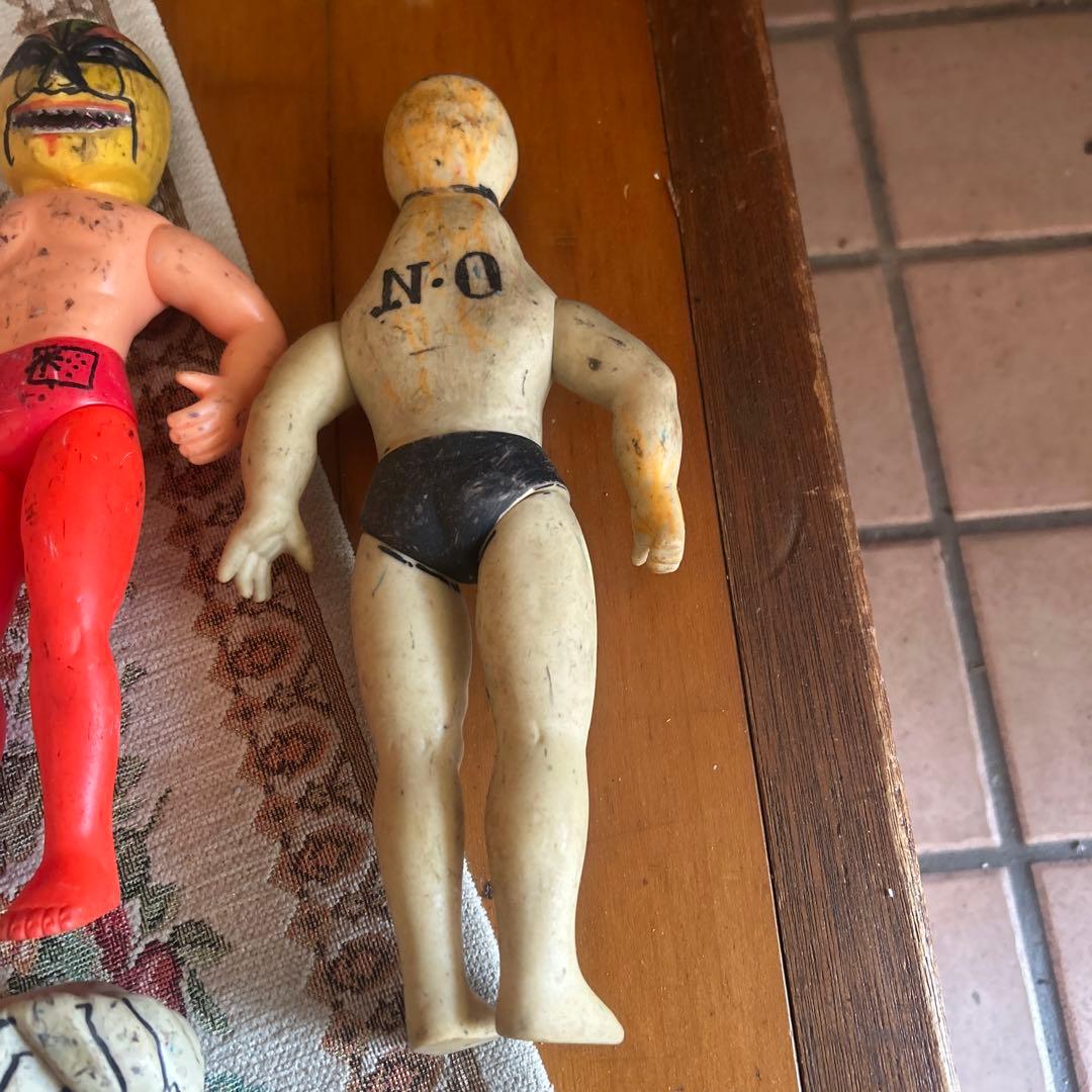 レトロ フィギュアセット ソフビ 当時物 ジャンク