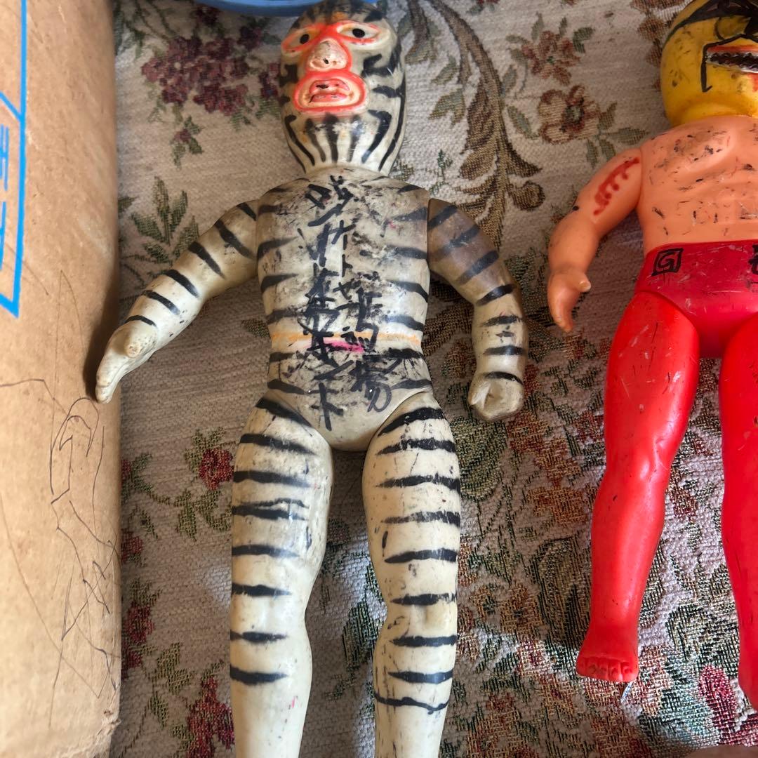 レトロ フィギュアセット ソフビ 当時物 ジャンク