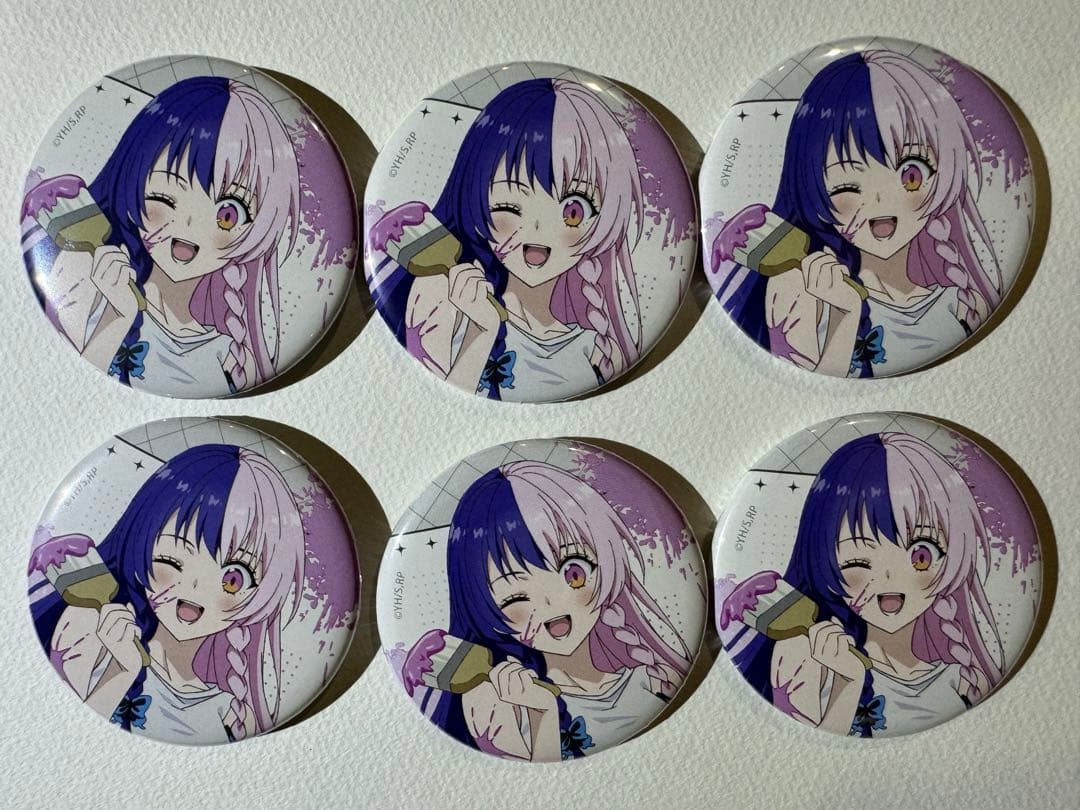 2.5次元の誘惑 にごりり 753 なごみ 缶バッジ POP UP マルイ 6個