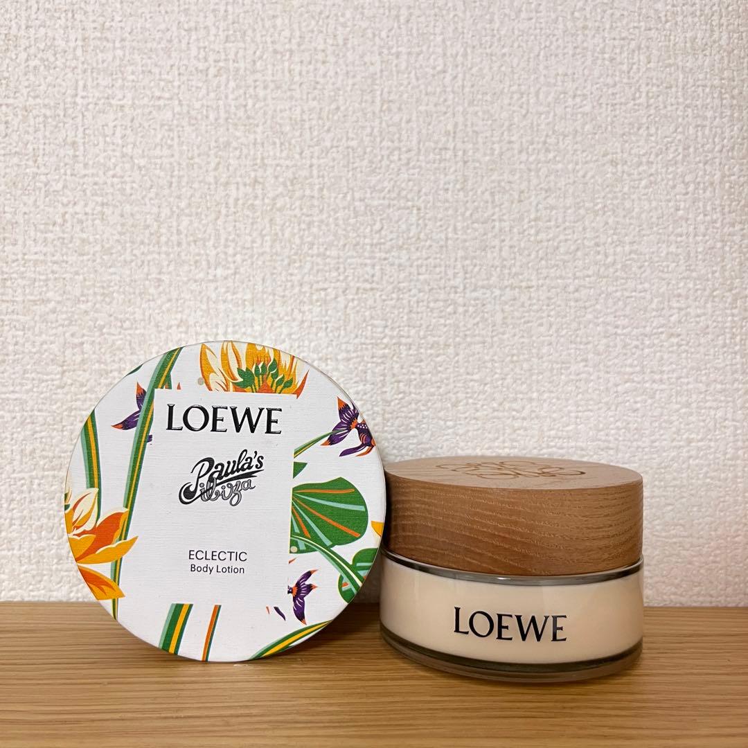 箱付き ロエベ パウラズ イビサ エレクティック ボディローション