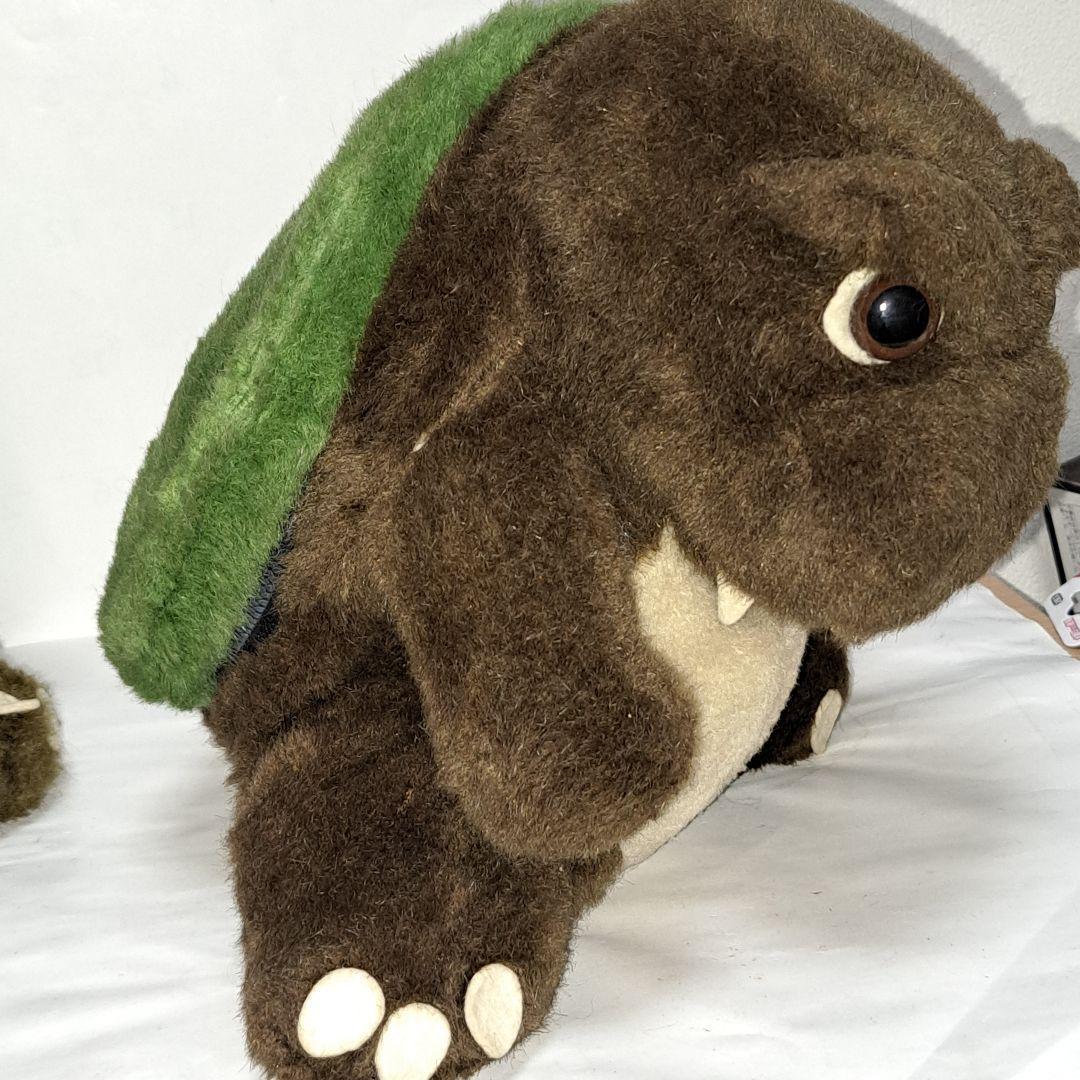 激レア品！　ガメラ　電池可動ぬいぐるみ　バンダイ　プチアムール　レトロ