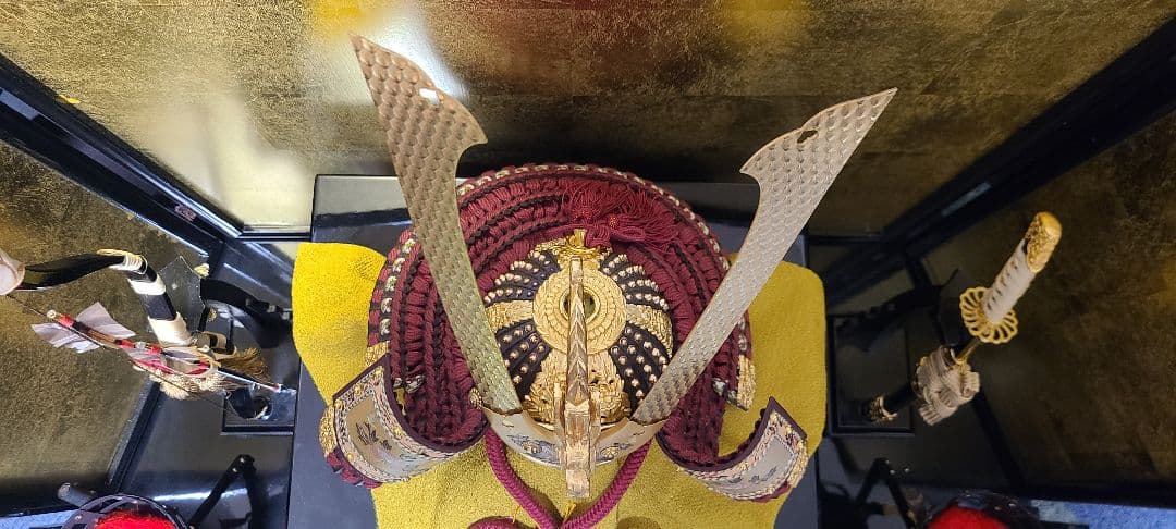 晴久 作 5月人形 兜