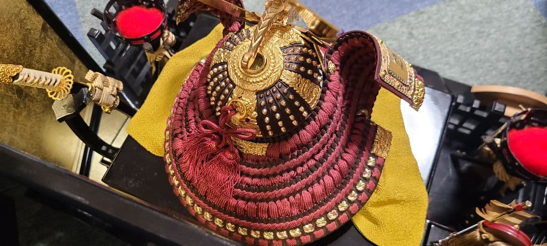 晴久 作 5月人形 兜