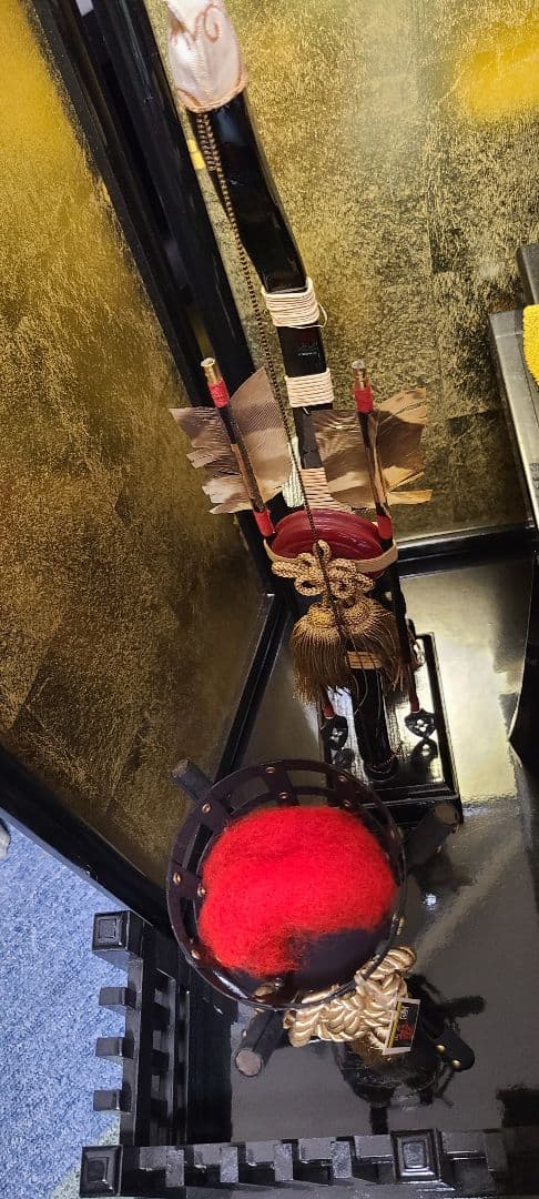 晴久 作 5月人形 兜