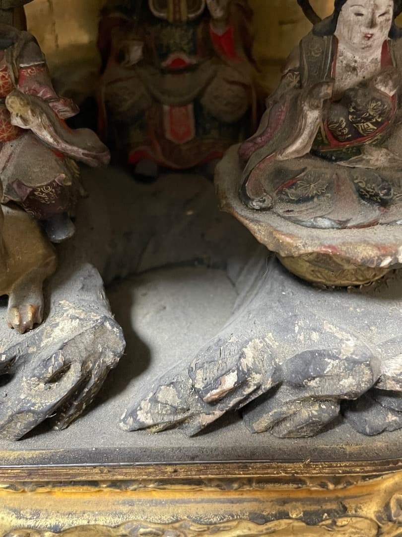 妙見菩薩・稲荷神・鬼子母神・厨子・日蓮宗