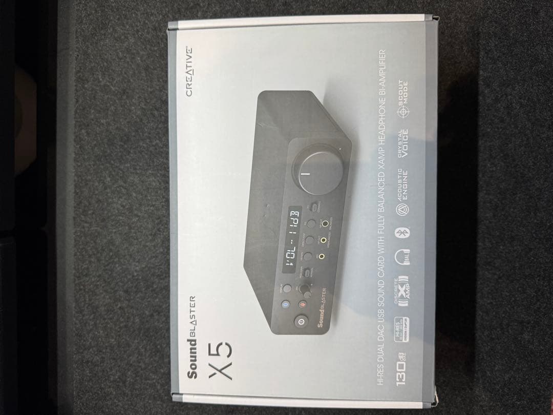 【良品】CREATIVE Sound Blaster X5