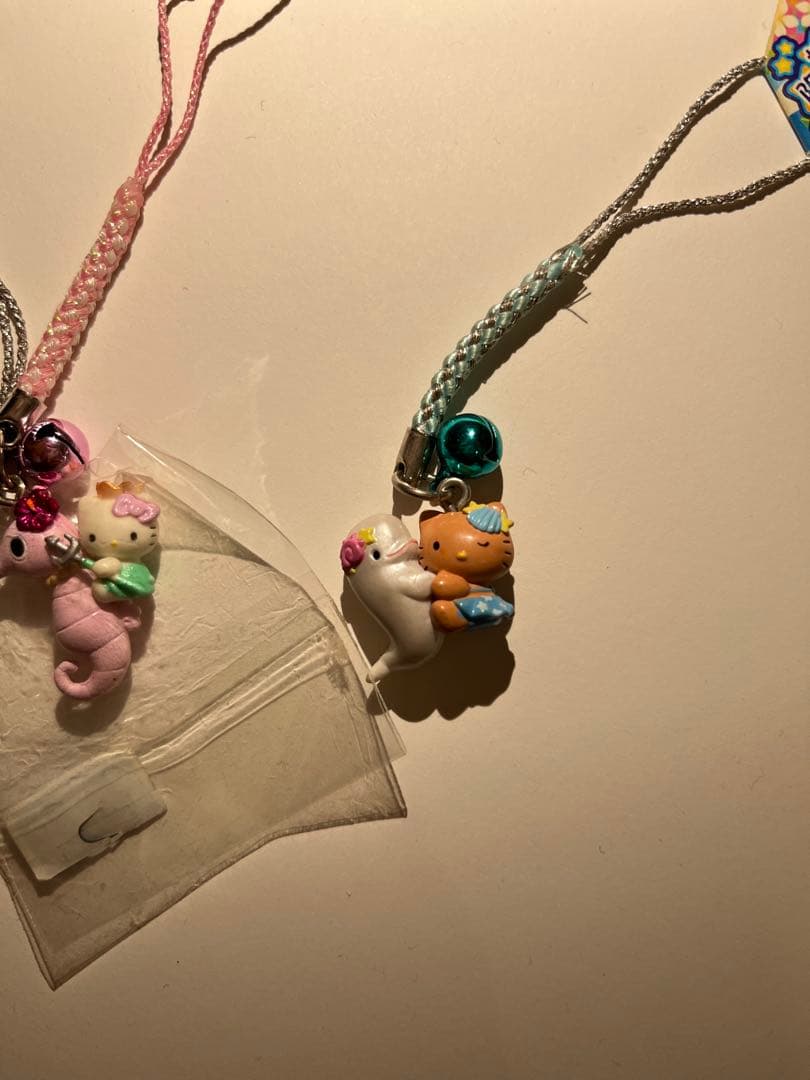 激カワハローキティストラップ3点セット