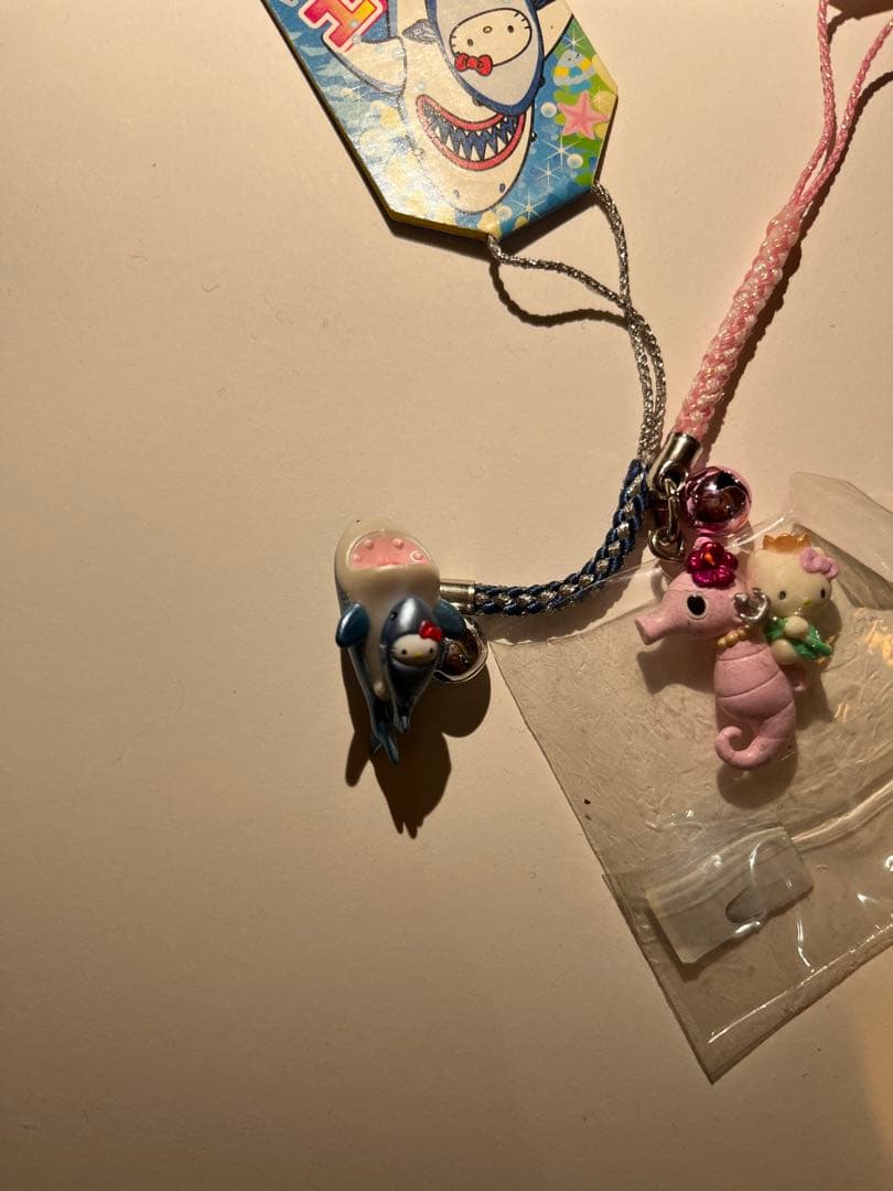 激カワハローキティストラップ3点セット