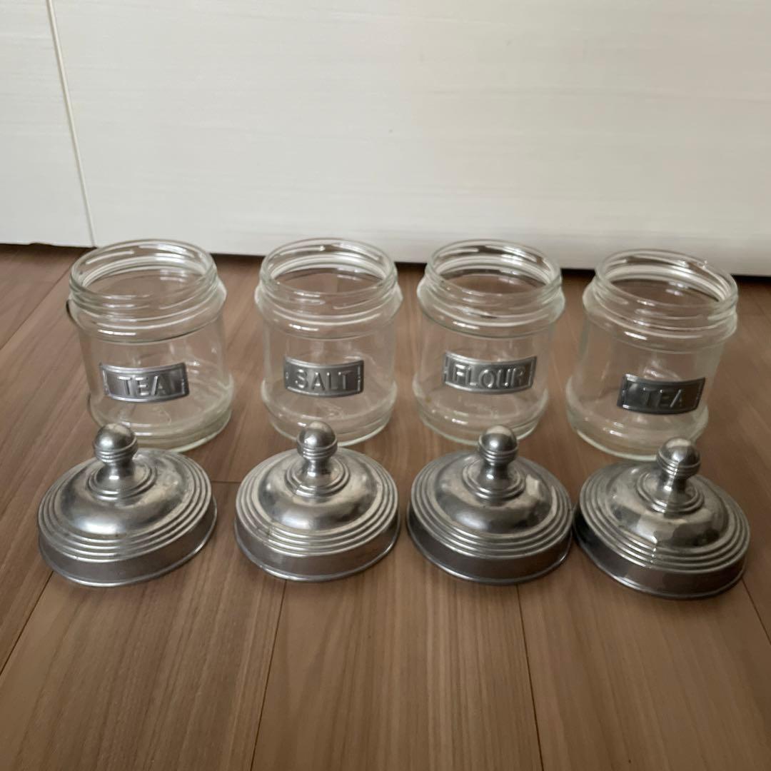 廃盤】【美品】DULTON ダルトンキャニスター/ガラス瓶 クラシックデザイン