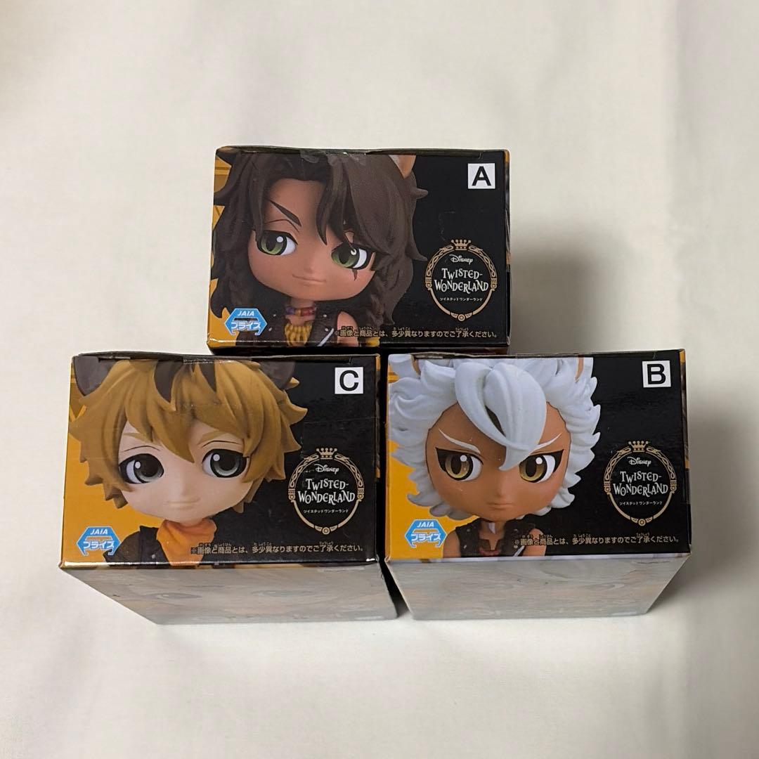 ツイステ Qposket petit vol.3 レオナ ラギー ジャック - メルカリ