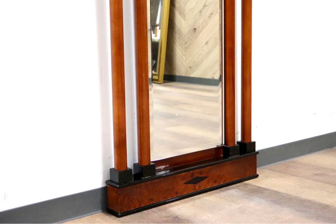 GMGN163A○イタリア製 最高級 鏡 ウォールミラー 姿見 壁掛け式 バーズ