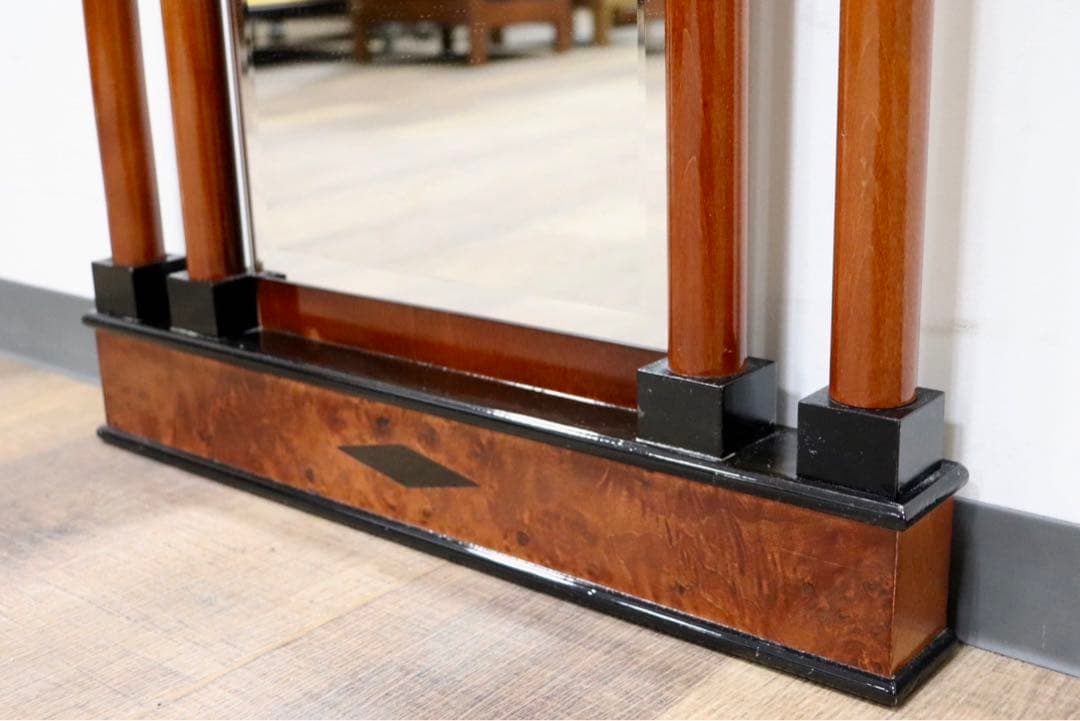 GMGN163A○イタリア製 最高級 鏡 ウォールミラー 姿見 壁掛け式 バーズ