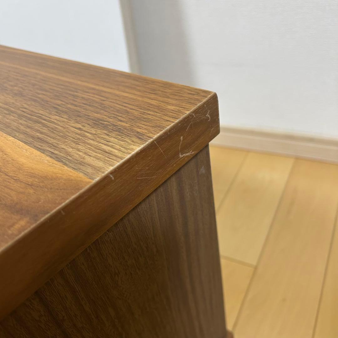 センターテーブル　テレビボード　ウォールナット　幅120 コネクト