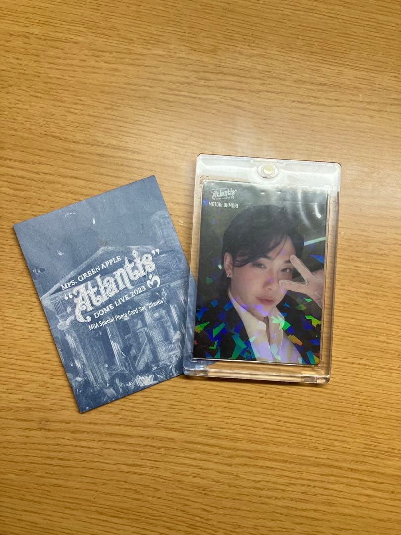 ミセス　大森元貴　レア　Atlantis Mrs. GREEN APPLE 大森元貴 Atlantis レア - メルカリ