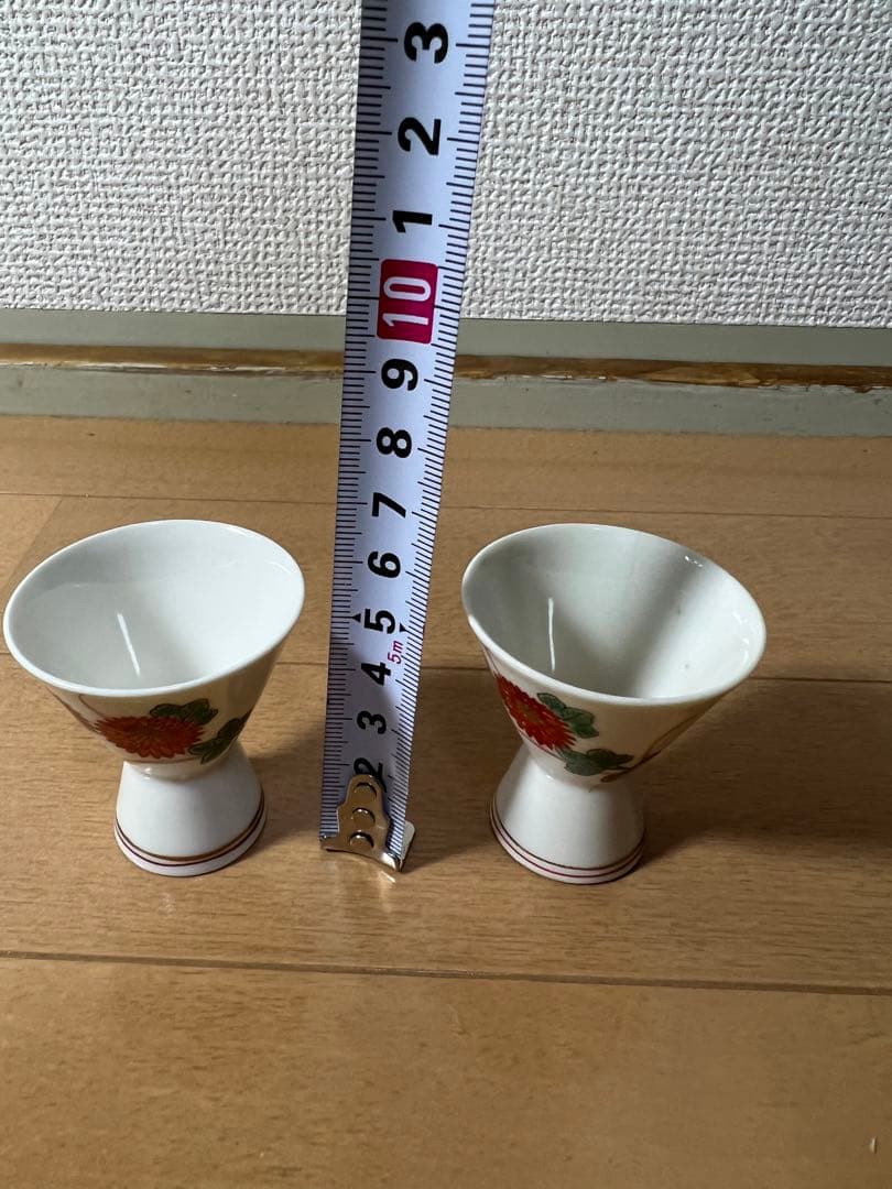 118 香蘭社古美術品皿1 猪口2