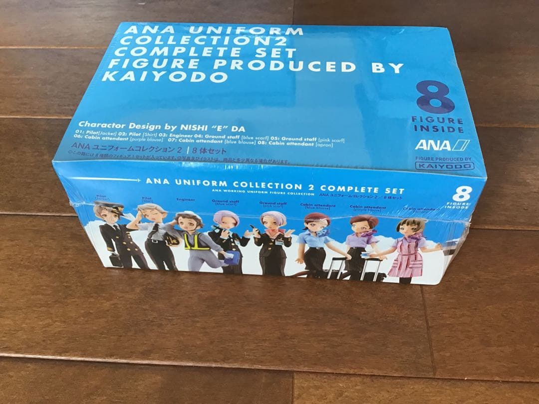ANA ユニフォームコレクション 2 フィギュア 8体セット KAIYODO - メルカリ