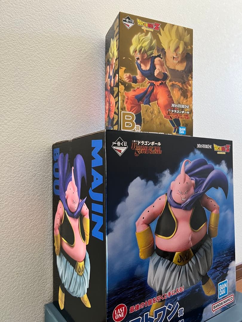 一番くじラストワン賞B賞スーパサイヤ人悟空 & 魔人ブウ フィギュア 一番くじ ドラゴンボール BATTLE OF THE SUPER SAIYAN｜一番くじ倶楽部