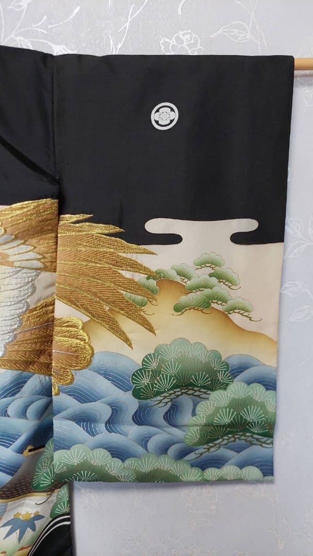 NA330アンティーク子供着物七五三綺麗美品着丈96センチ裄丈45センチ