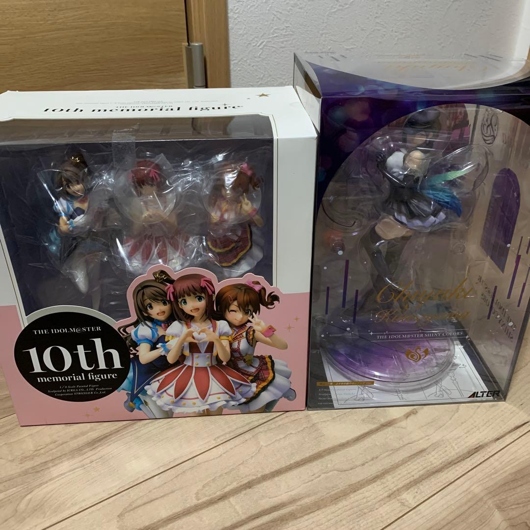 アイマス10周年フィギュア、桑山 千雪 スケールフィギュア セット